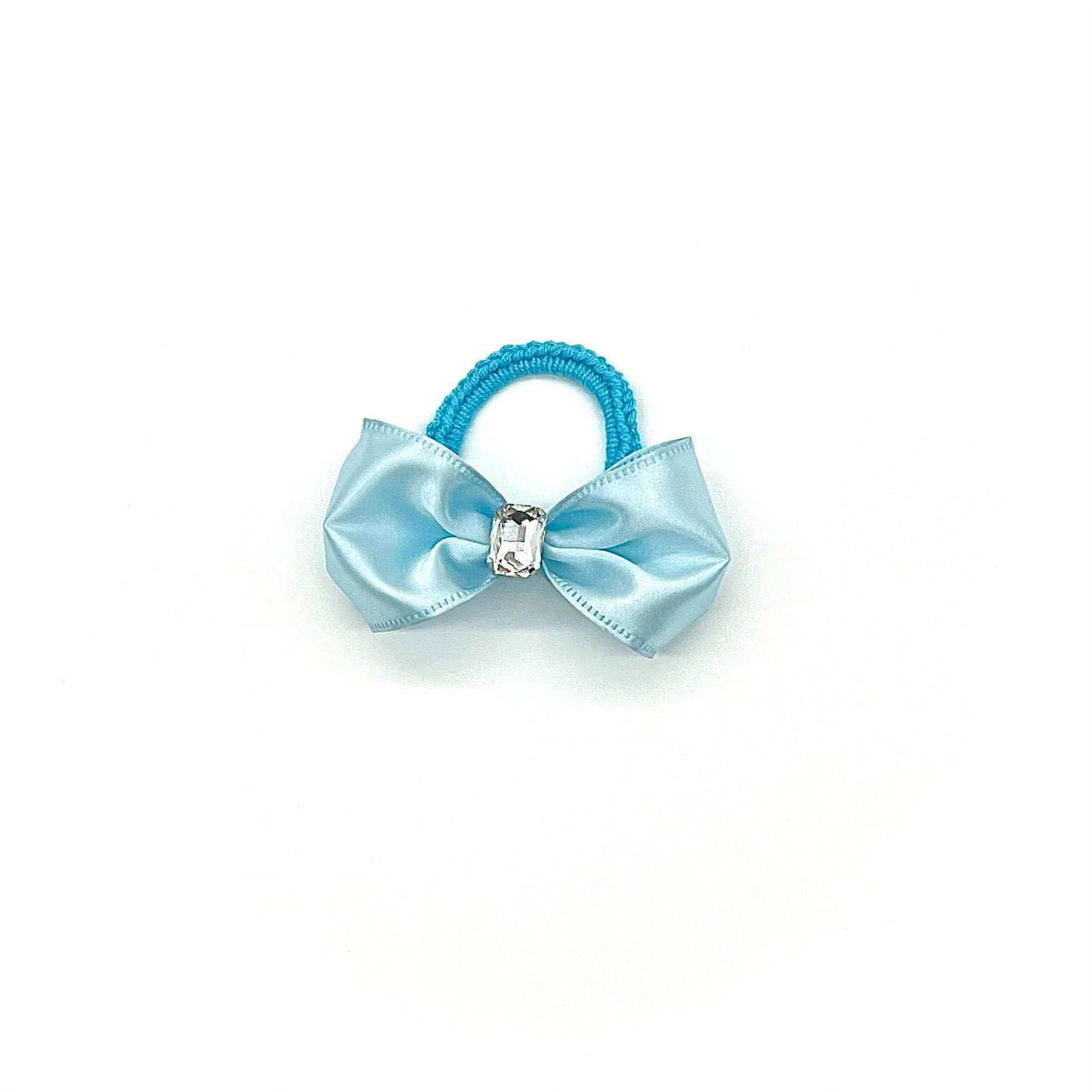 Blue Ribbon Hair Tie/Pin