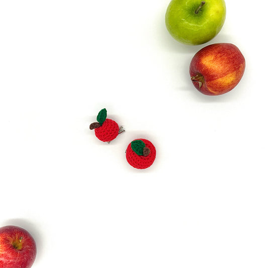 Apple Hair Pin