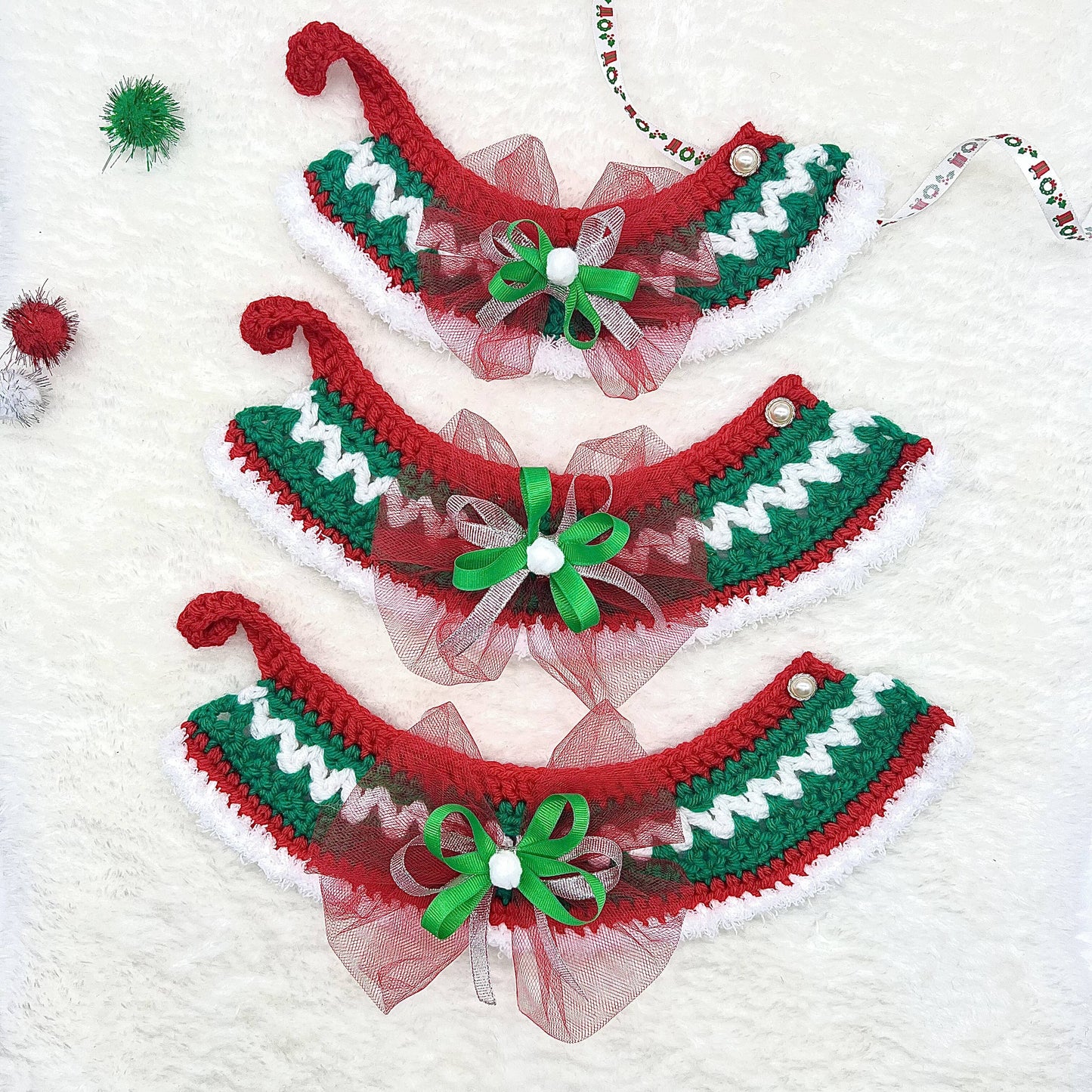 Christmas Ribbon Cape