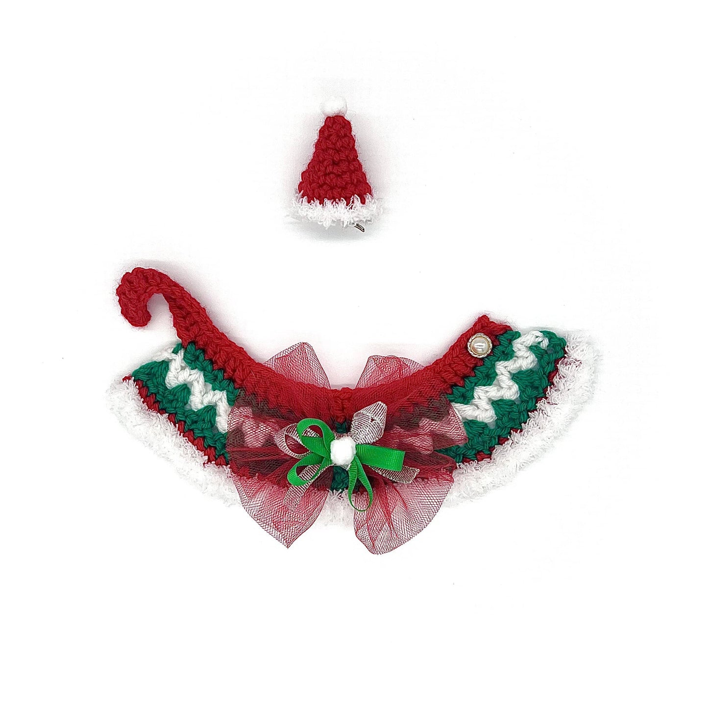 Christmas Ribbon Cape